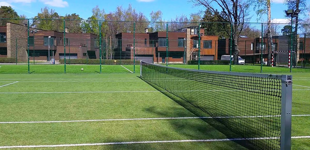 Теннисный корт, вид 2 в Резиденции Рублево