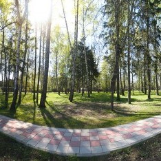 Лесопарковая зона в Резиденции Рублево, вид 2, весна 2017